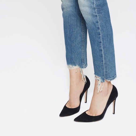 MOTHER The Flirt Fray in Cold Feet Size 25 - Picture 12 of 14